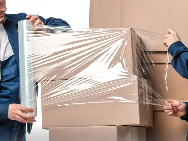 Film étirable manuel robuste pour emballage logistique industriel